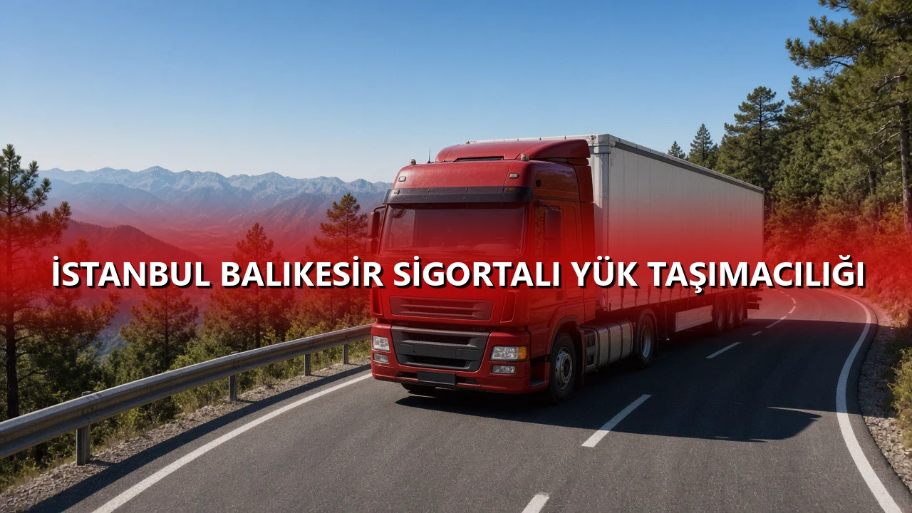 İstanbul Balıkesir Sigortalı Yük Taşımacılığı
